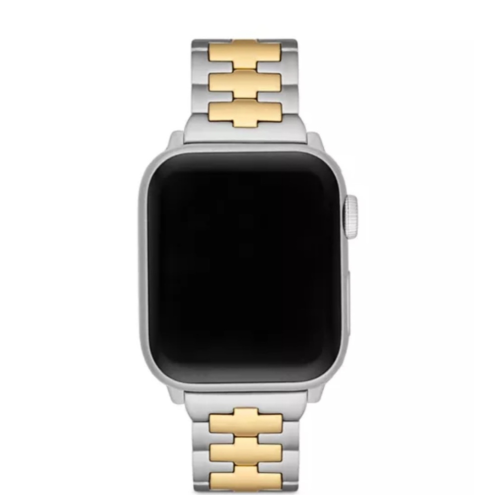 Tory Burch two tone Apple Watch band